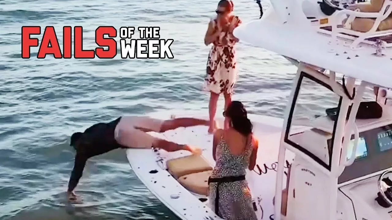 Wedding Ring Falls in Ocean – Fails of the Week |  – video