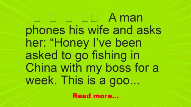 Joke: A Wife With 7th Sense..