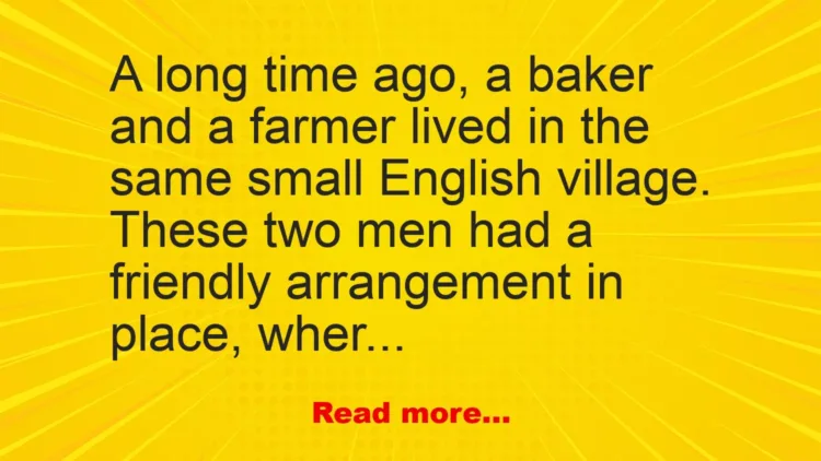 Joke: Moral story/ The Baker and the Butter Short Story