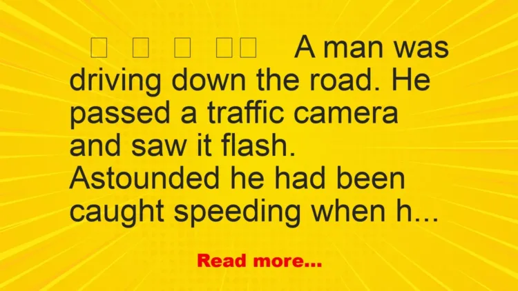 Joke: The Speed Limit