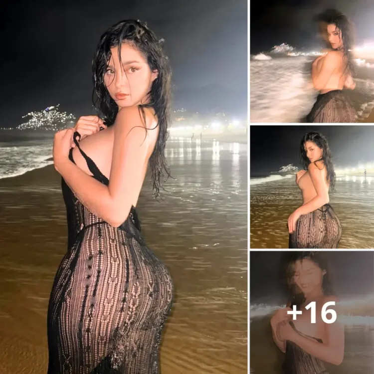 Demi Rose’s Daring Beach Ensemble Turns Heads