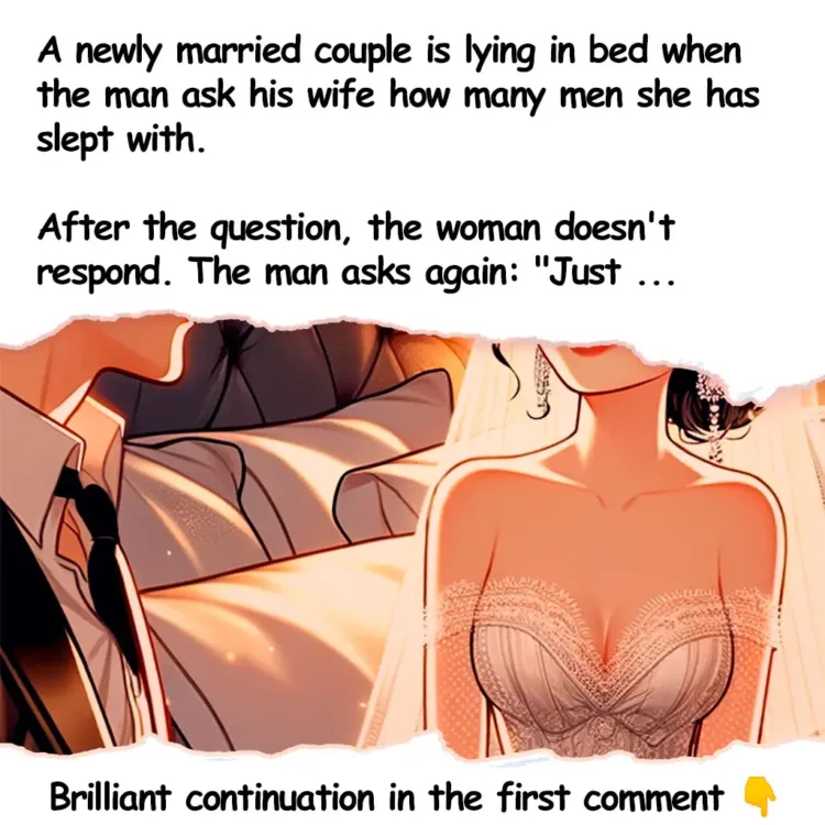 Joke: A Newly Married Couple Are In Bed