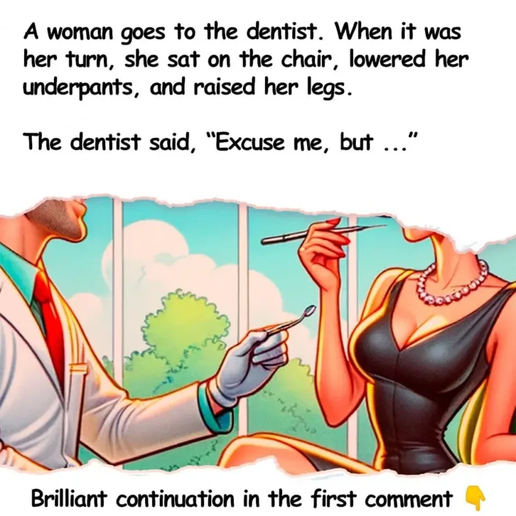 Joke: Unexpected Request at the Dentist