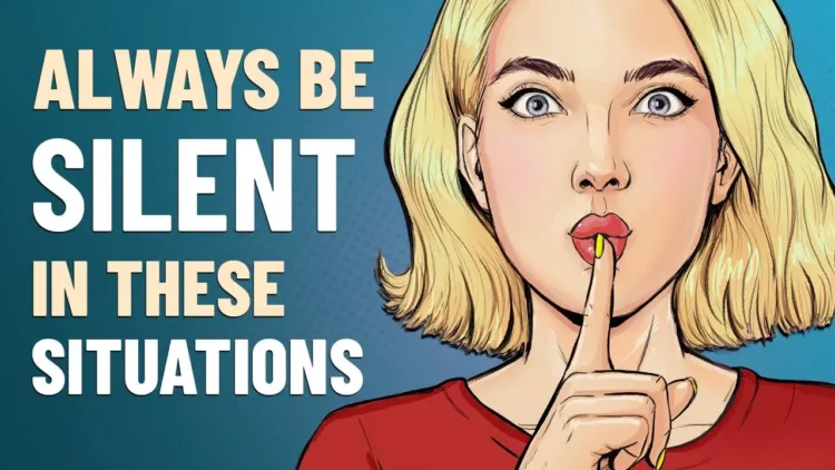 9 Situations Where It’s Better to Stay Silent – video