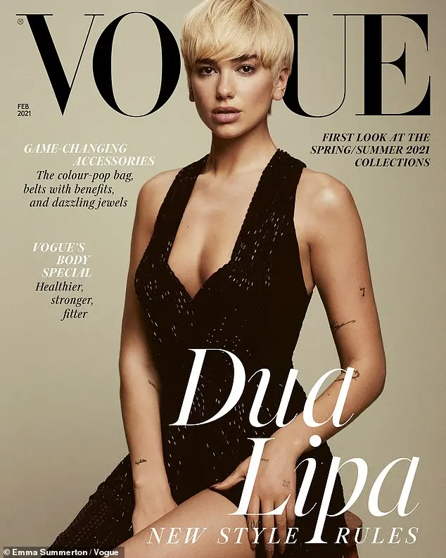 Dua Lipa opens up about her love for Anwar Hadid in a radiant British Vogue cover shoot. A beautiful glimpse into their romance and happiness. –