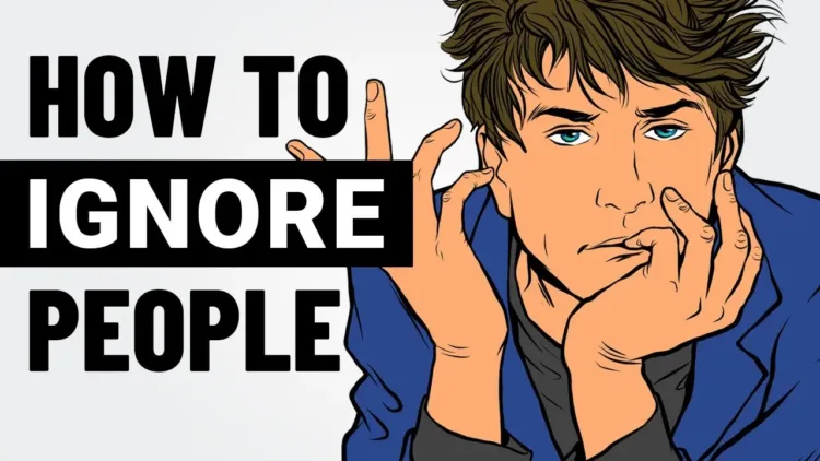 How to Ignore People and Stay Unaffected by Them – video