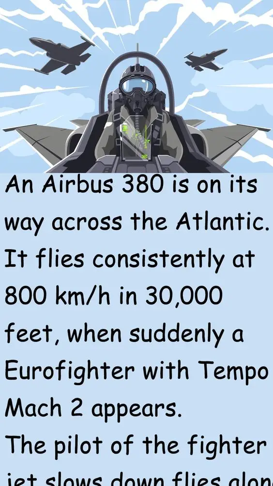 Joke: The Impressive Flight