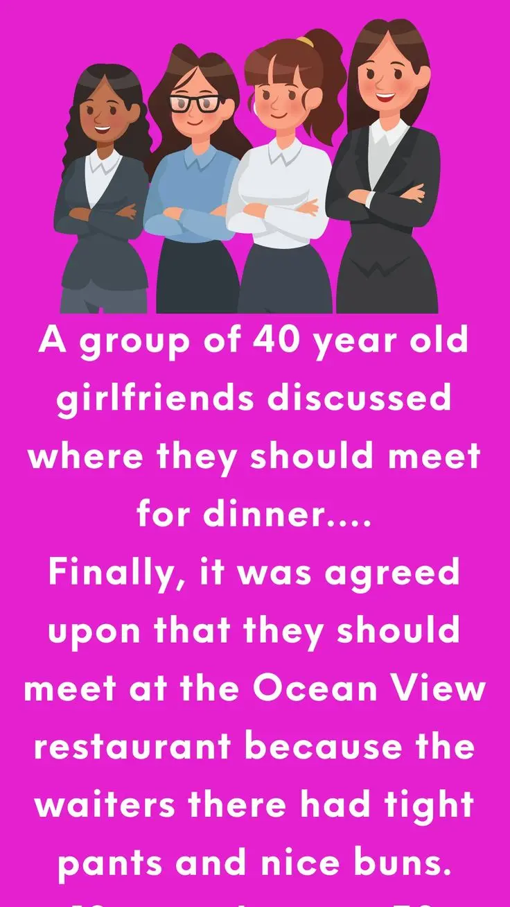 Joke: A Group Of Old Girlfriends