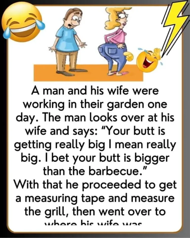 Joke: The Big Barbeque And Butt