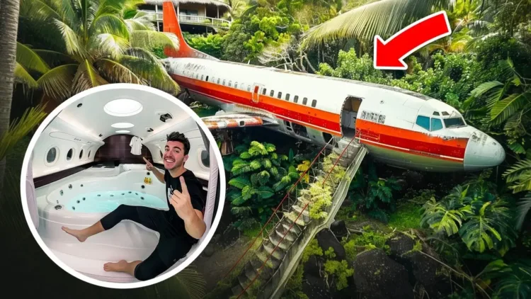 A Man Turned a Boeing 727 into His Home (And It’s Awesome) – video