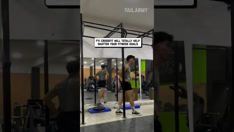 Gym Fail – video