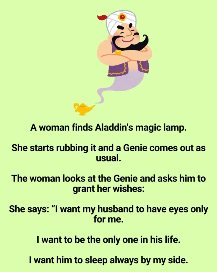 Joke: A Wife’s Wishes –