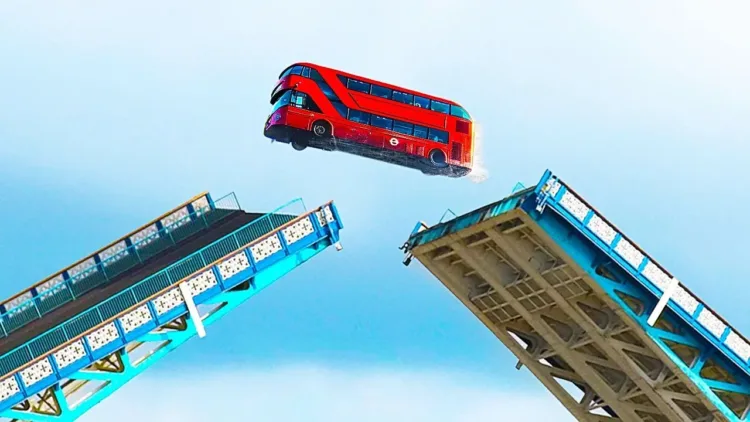 That Time a Bus Jumped Tower Bridge – video