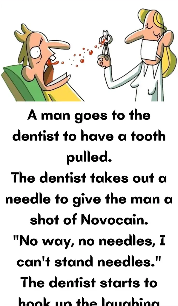 Joke: A man goes to the dentist