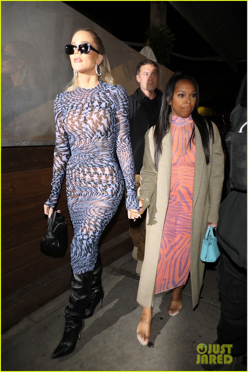 Khloe Kardashian Spotted at Dinner with BFF Khadijah Haqq McCoy