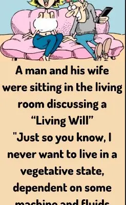 Joke: A man and his wife were sitting