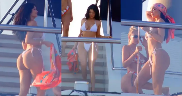 Living the Dream: Kylie Jenner Shines in an Elegant Bikini on a Luxurious Superyacht Trip to Capri