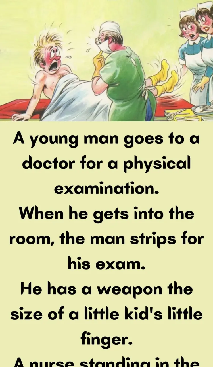 Joke: A young man goes to a doctor