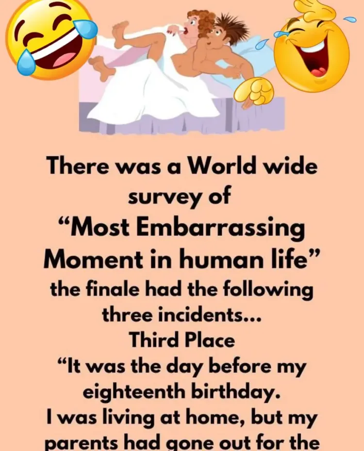 Joke: Most Embarrassing Moment In Human Life