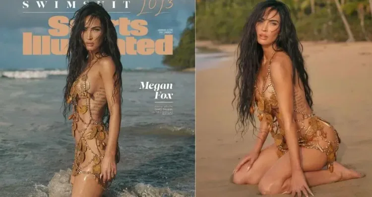 Megan Fox Dethrones Mermaids as the Quintessential Beach Siren in ‘Sports Illustrated’