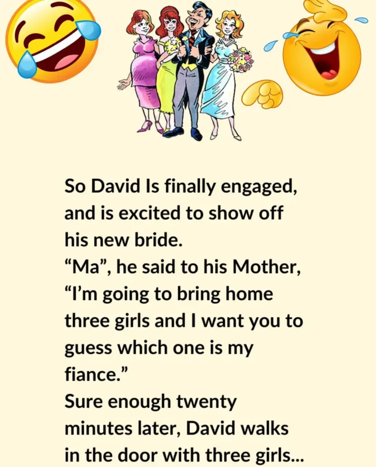 Joke: David Is Finally Engaged