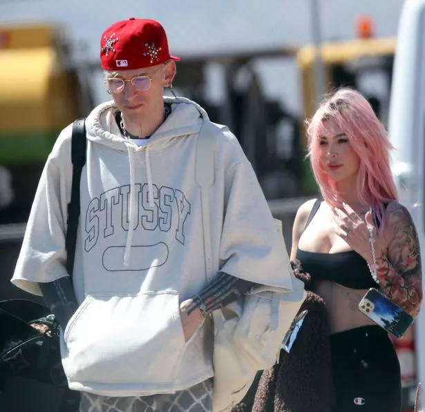 🩵Megan Fox🩵 on X: "Megan Fox and MGK were spotted arriving at an exclusive resort in Mexico on Monday, for a sunny getaway.