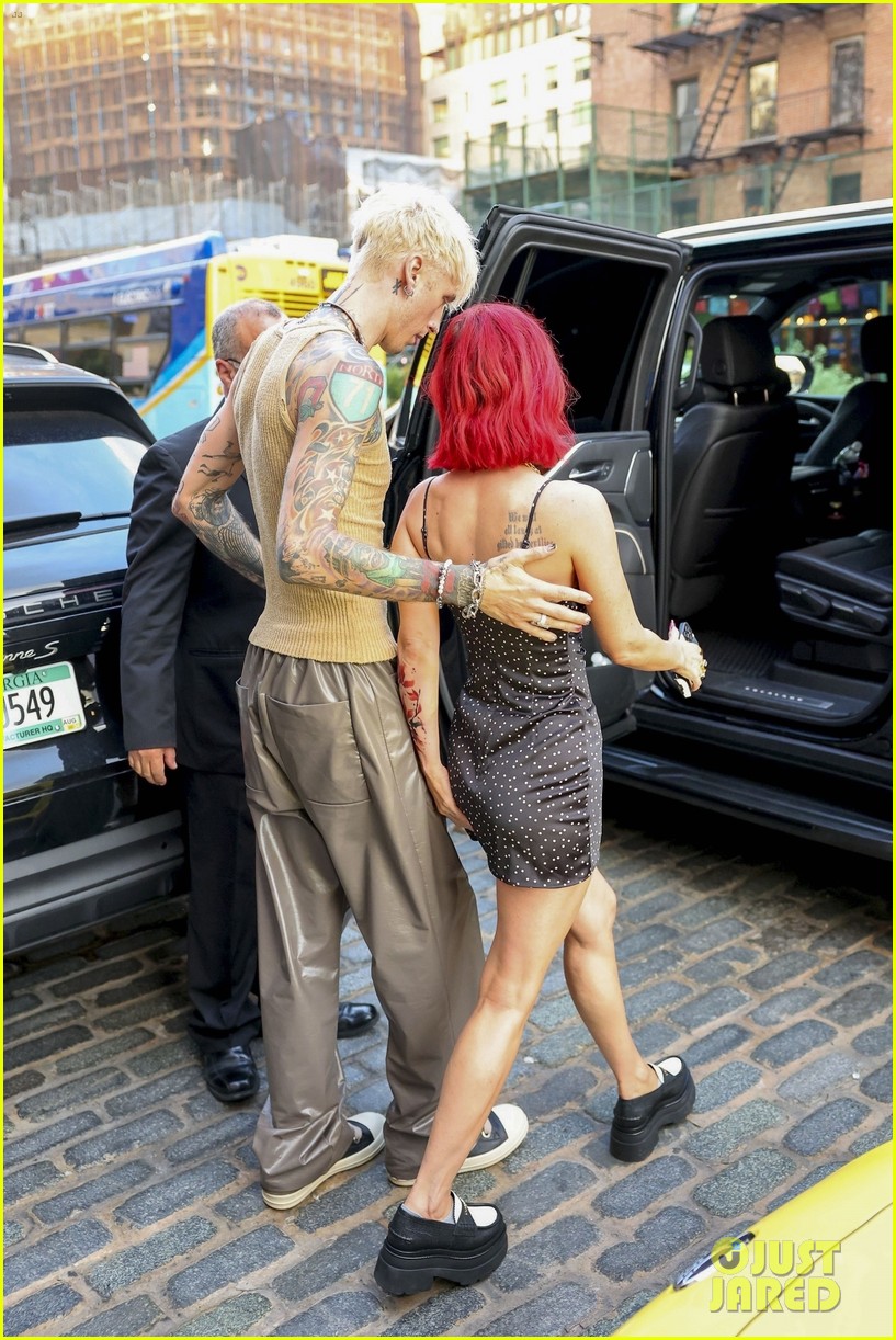 Megan Fox Unveils Fiery Red Hair & Dramatic Cut In Company Of Machine Gun Kelly