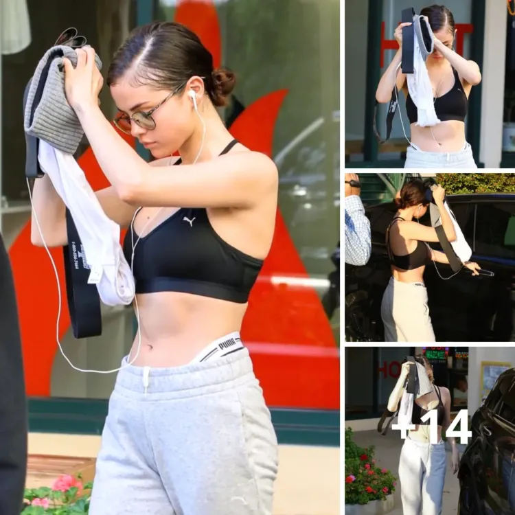 Selena Gomez Shows Off Yoga-Defined Figure in Athletic Attire