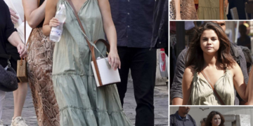 Charming Selena Gomez Celebrates Birthday with a Lunch Outing in Rome Alongside Producer Andrea Iervolino