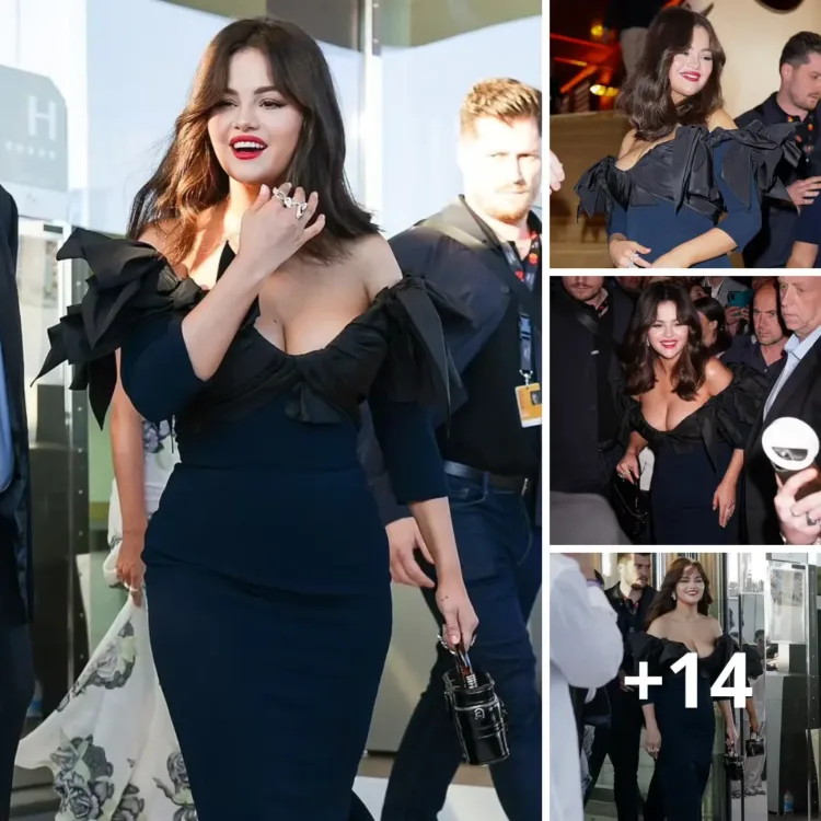 Selena Gomez Dazzles in Timeless Navy Gown at 77th Annual Cannes Film Festival