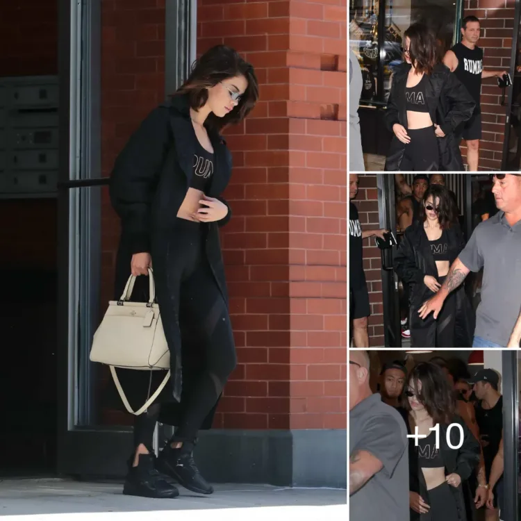 Selena Gomez Graces New York City Streets in Chic All-Black Gym Attire