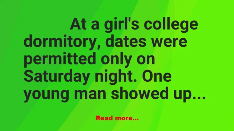 Joke: At a Girls College