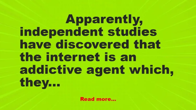 Joke: Internet Addiction