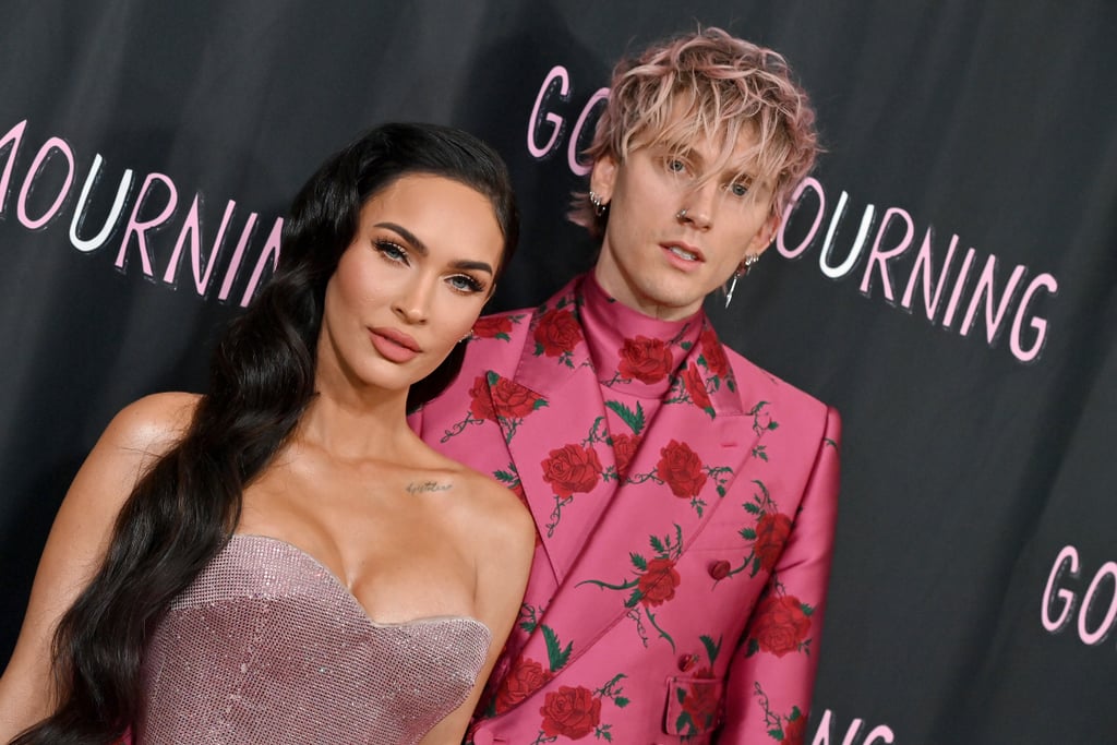 Megan Fox and MGK's Pink Outfits at Good Mourning Premiere