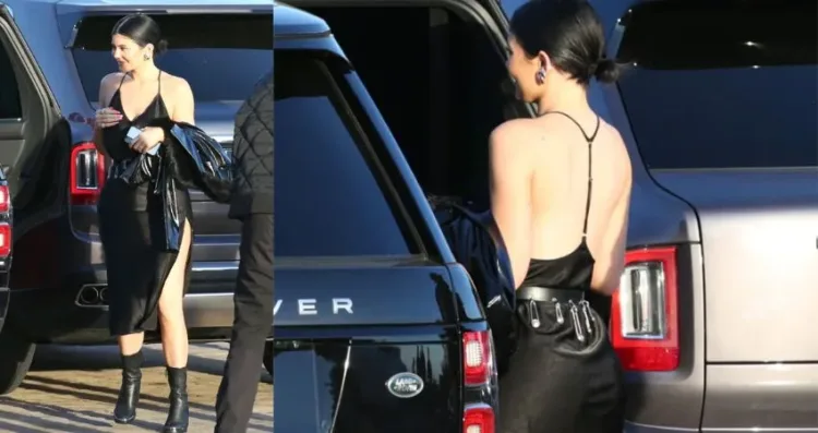 Kylie Jenner: Reigniting Punk Rock Fashion at a Family Dinner in Grand Style