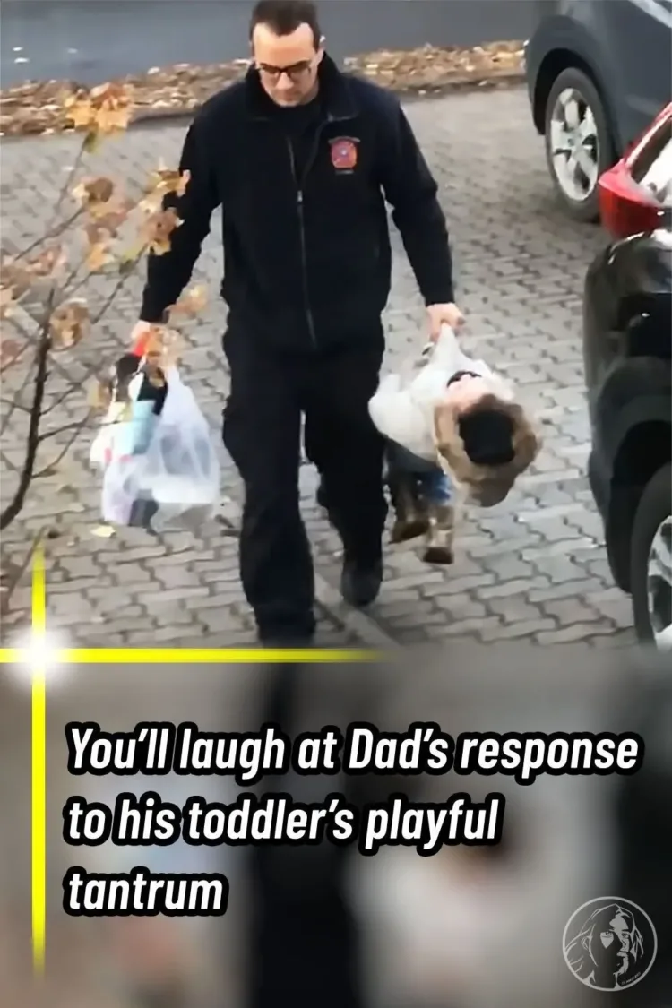 Joke: You’ll laugh at Dad’s response to his toddler’s playful tantrum