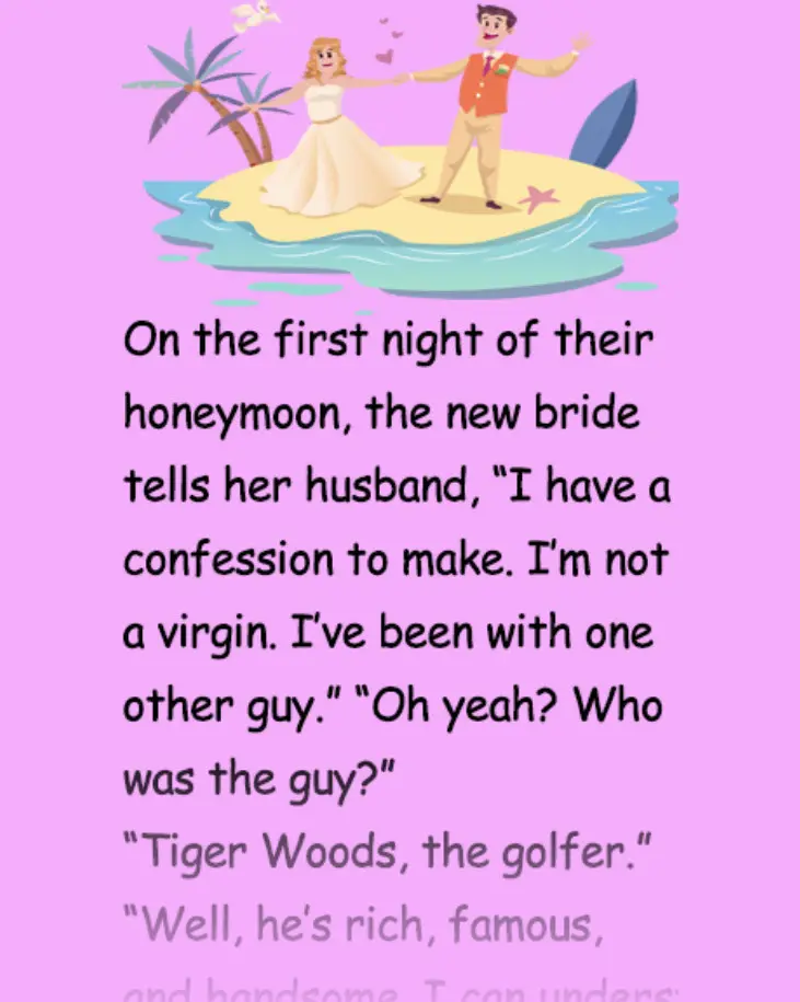 Joke: Tiger wouldn’t do that… –