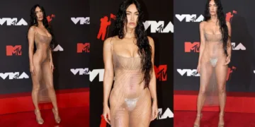 2021 MTV VMAs: Megan Fox Stole the Show in a Breathtaking Sheer Dress