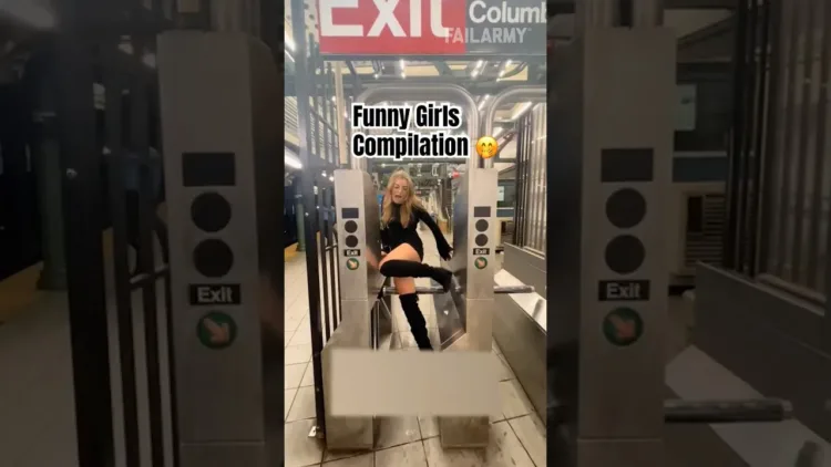 Funny Girl Fails Compilation – video