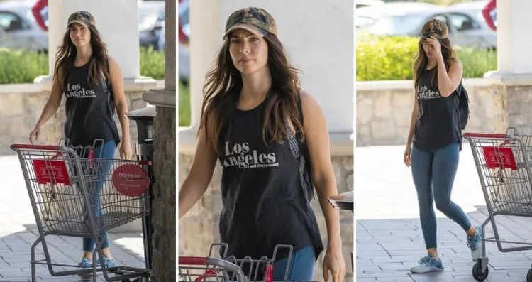 Megan Fox Opts for Casual Style: T-shirt and Cap As She Navigates Errands in LA