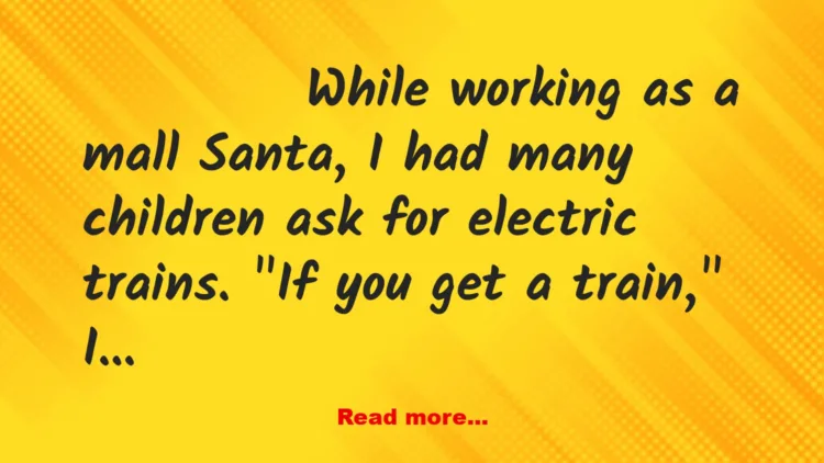 Joke: Electric Trains