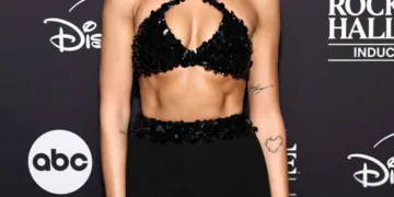 Dua Lipa Graces the 2024 Rock & Roll Hall Of Fame Induction Ceremony in Cleveland, Ohio