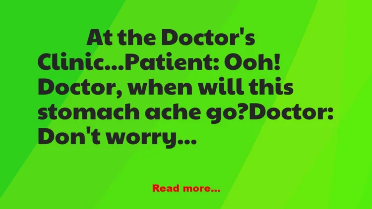 Joke: Following Doctor's Orders