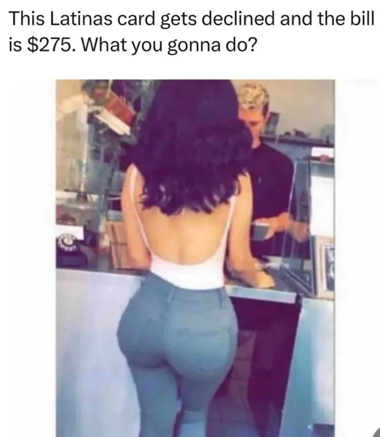 If it was $2.75 I’ma just get it. But at $275, that’s her problem. I’ll wait….