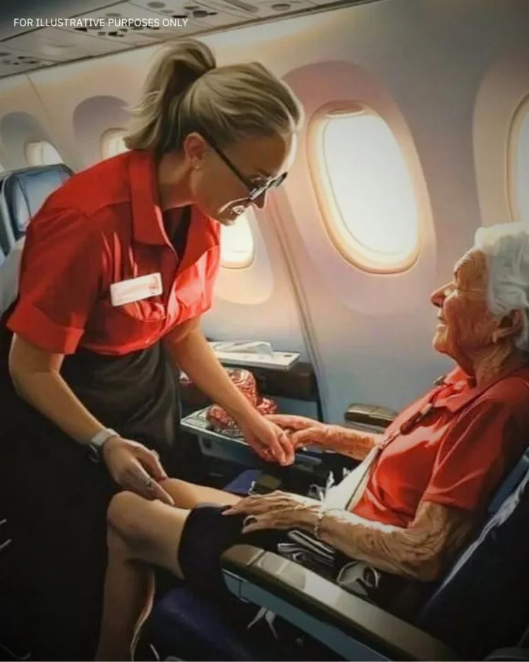 Joke: A Flight Attendant Saved a 62-Year-Old Business-Class Woman’s Life – 2…