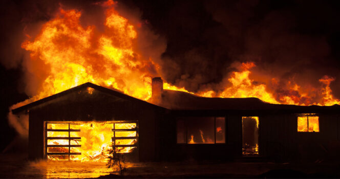 The devastation of the California wildfires. Credit: Shutterstock