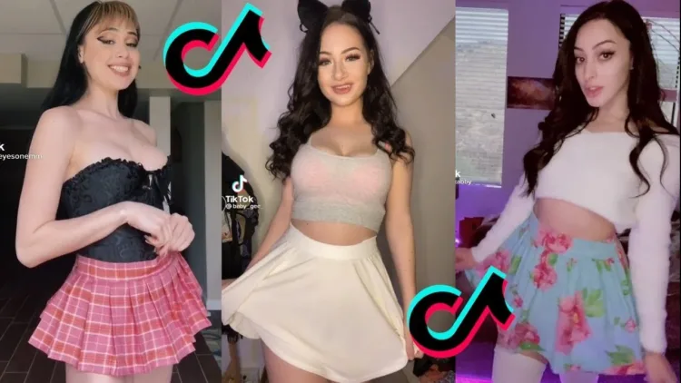 My Skirt Just Barely Covers Part 1 Tiktok Challenge – Tiktok Compilation! – video