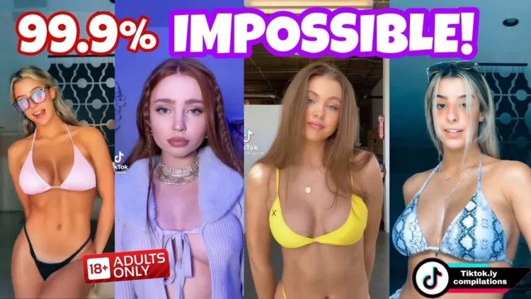 Try Not To Look Down Challenge The One You Can’t WIN | TikTok Most Viewed Hottest Girls Edition  – video